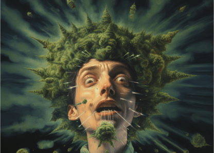 😰 Ever felt anxious after consuming cannabis? You're not alone. Unravel the mystery behind cannabis-induced anxiety and paranoia and learn how to avoid these unwanted side-effects for a more enjoyable herbal hour