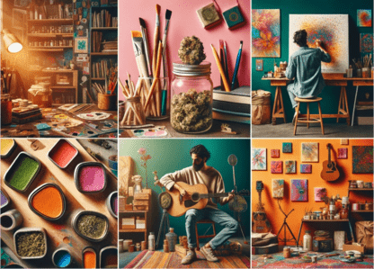 🌟🎨 Our new article dives into how cannabis can take your creativity to new heights. Learn about the power of terpenes and herbal mixers for artistic inspiration.